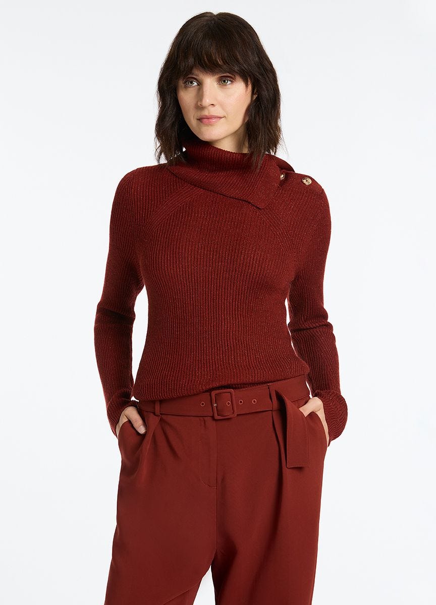David lawrence knitwear top