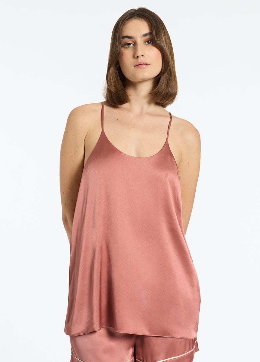 David Lawrence Women s Leon Silk Sleep Cami