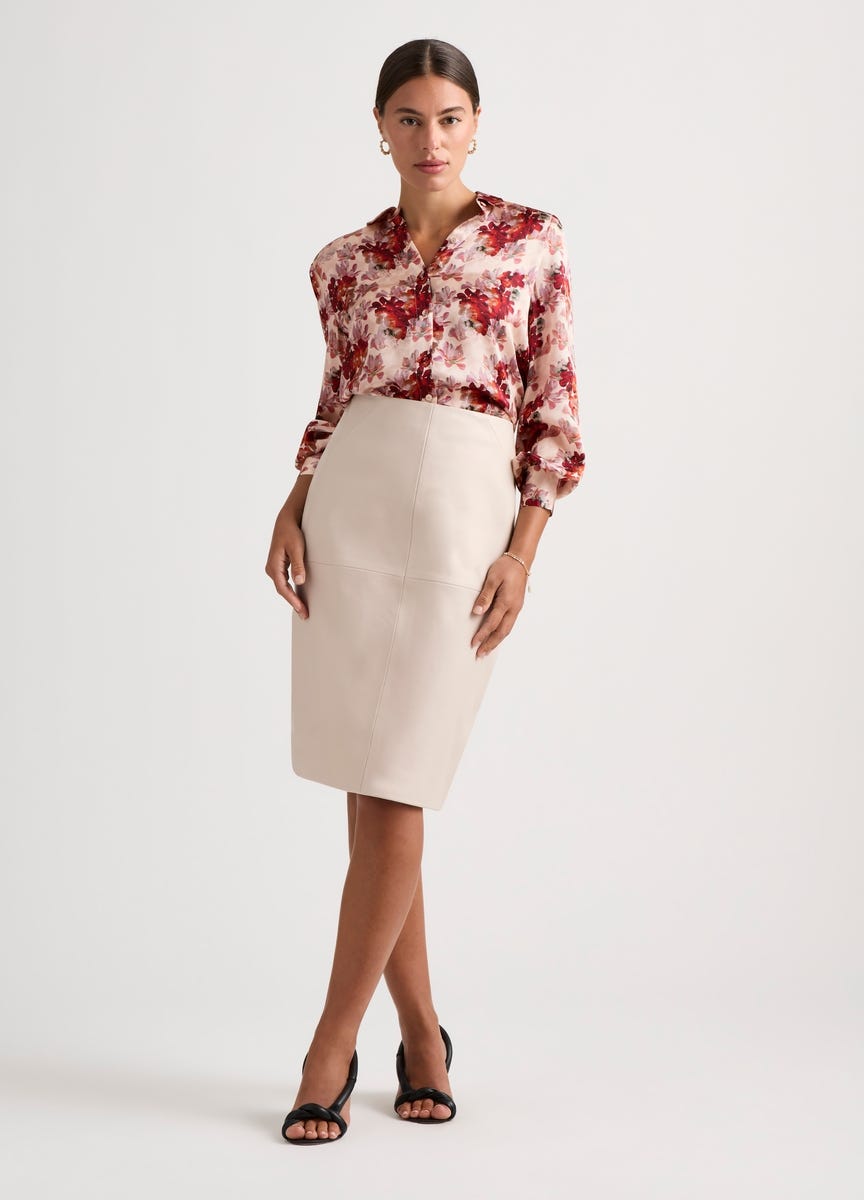 White leather skirt australia outlet
