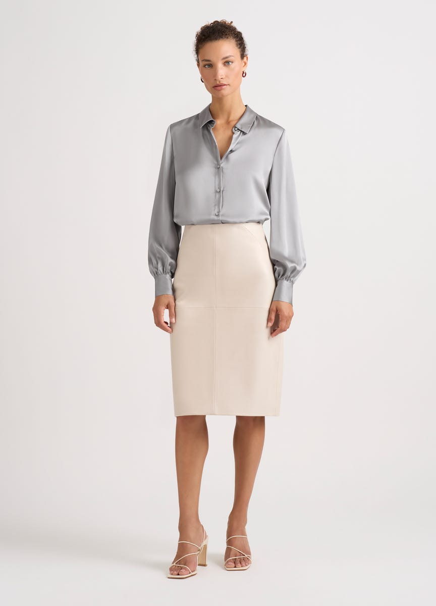 David Lawrence Women s Ophelia Silk Shirt