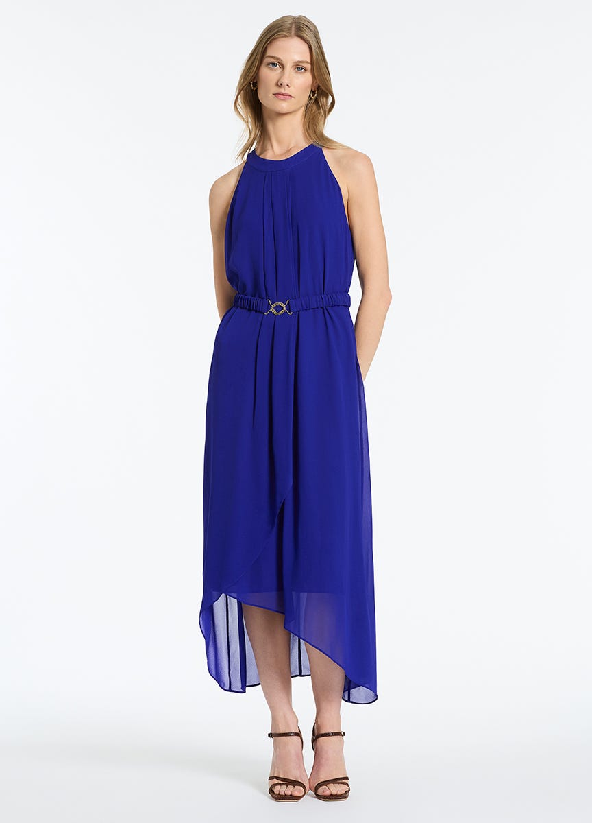 Royal blue best sale high low top