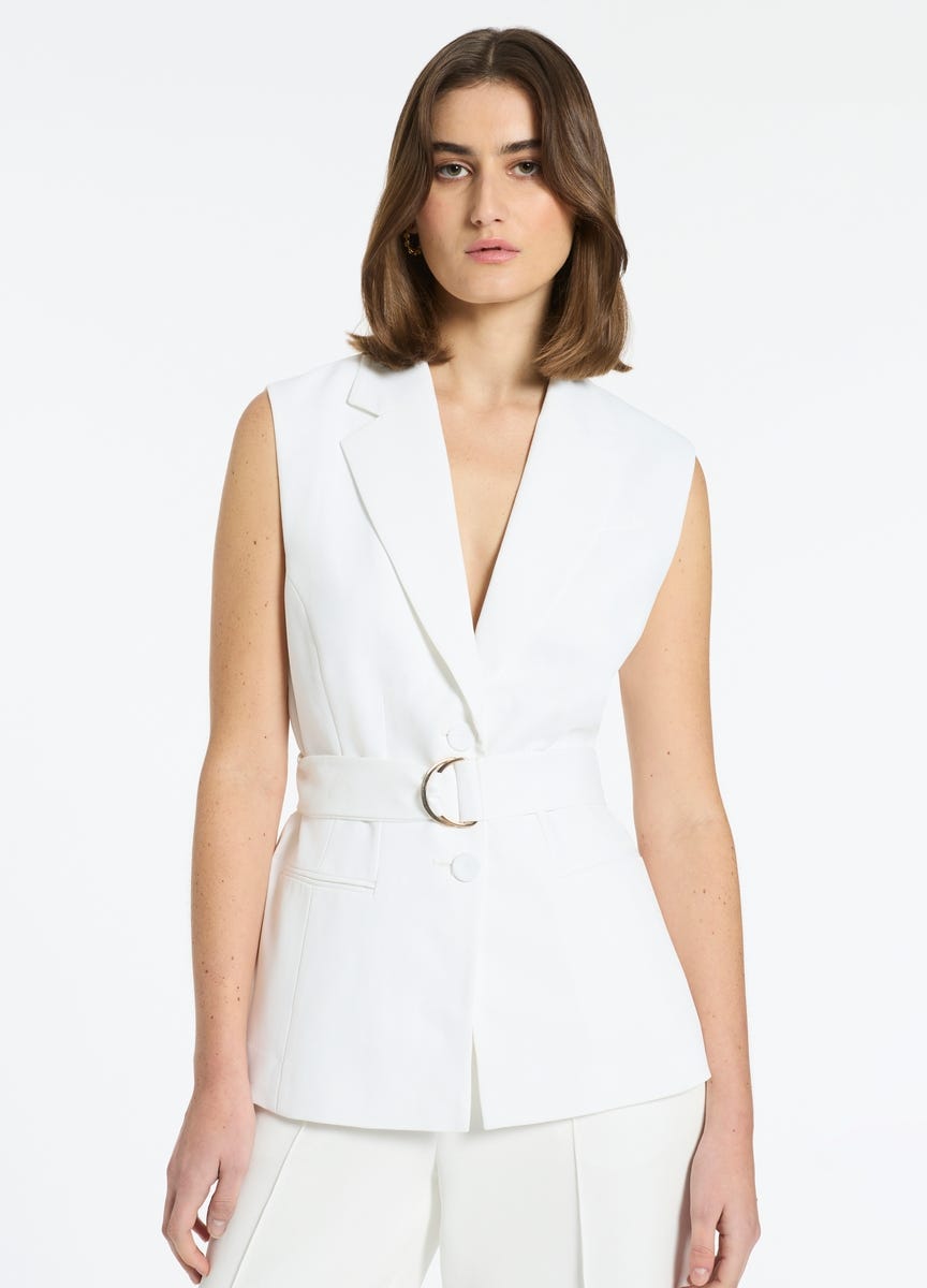 David Lawrence Women s Chantal Sleeveless Jacket