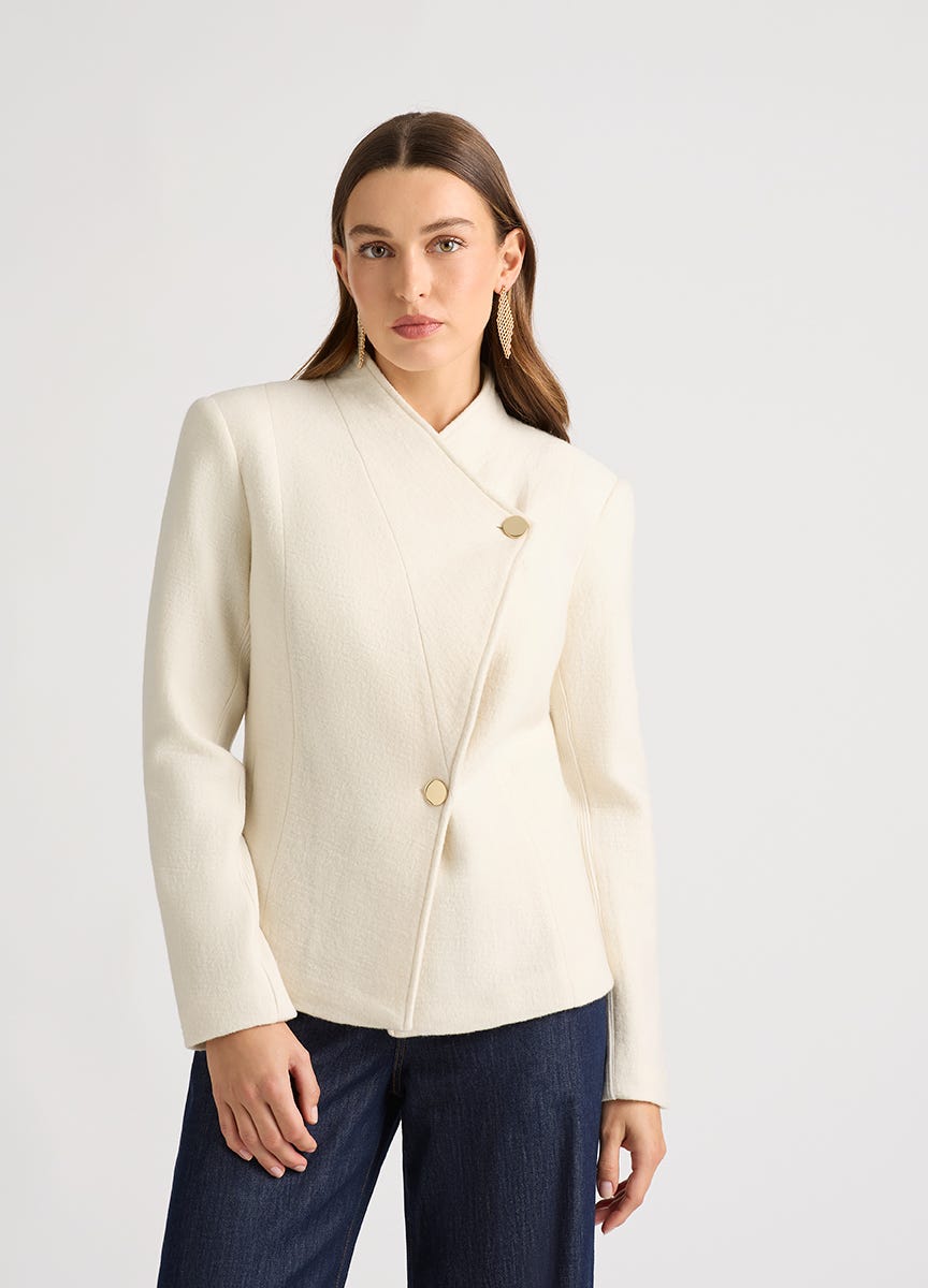 David Lawrence Women s Katrina Felted Wool Jacket